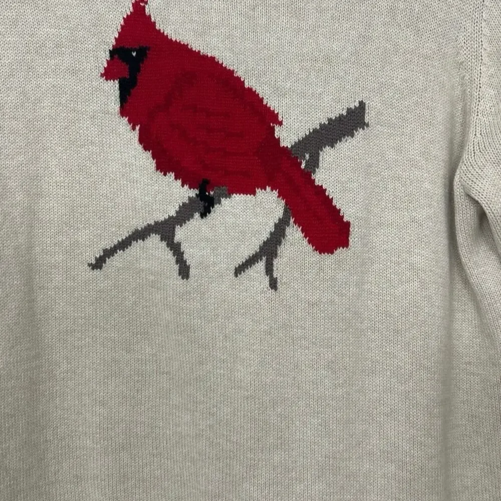 croft & barrow cardinal bird
